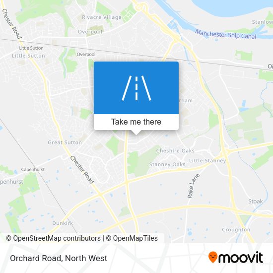 Orchard Road map