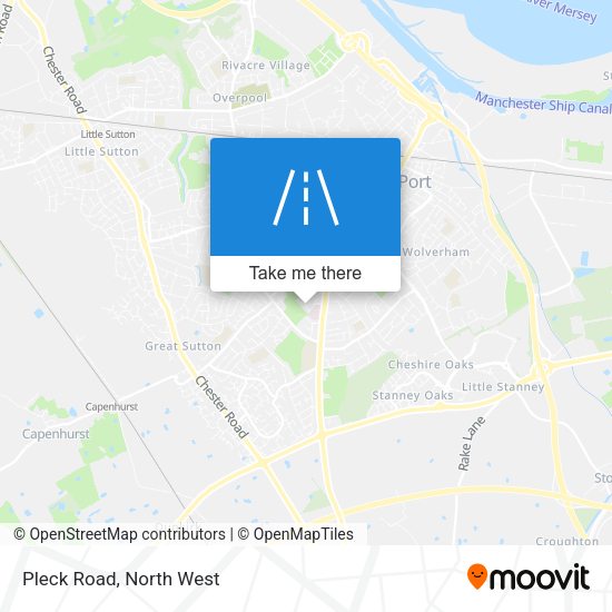 Pleck Road map