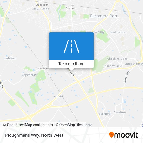 Ploughmans Way map