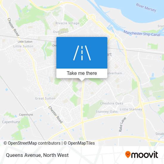 Queens Avenue map