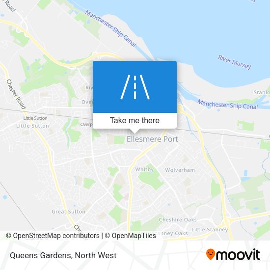 Queens Gardens map