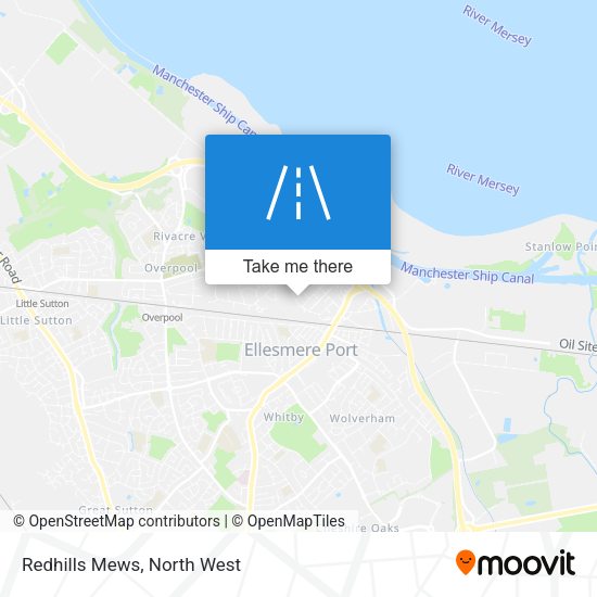 Redhills Mews map