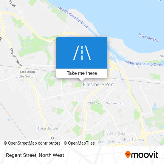 Regent Street map