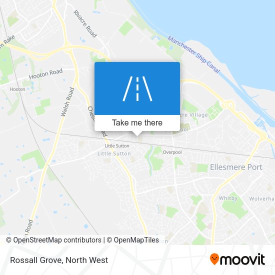Rossall Grove map