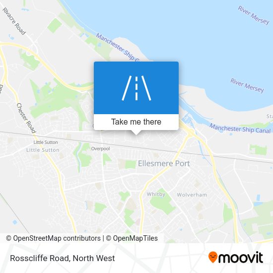 Rosscliffe Road map