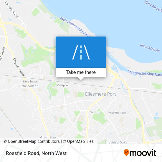 Rossfield Road map