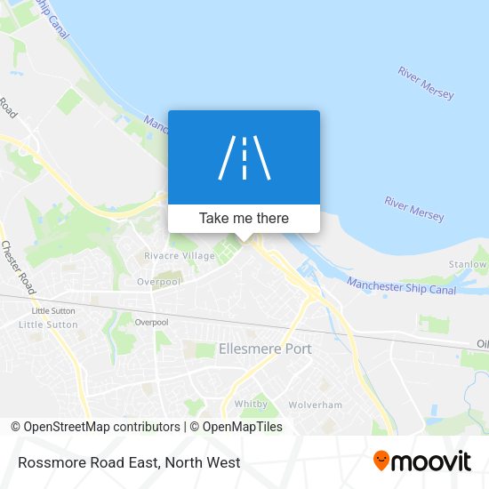 Rossmore Road East map