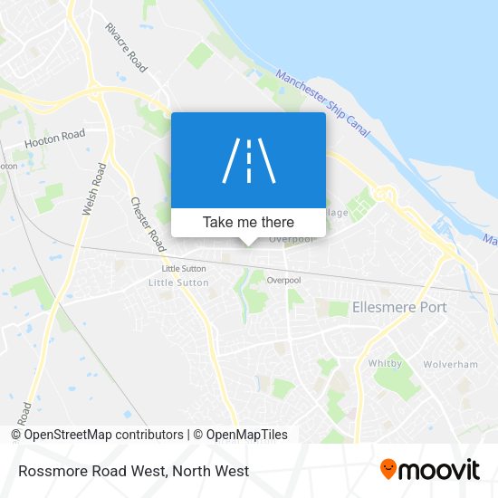 Rossmore Road West map