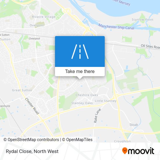 Rydal Close map