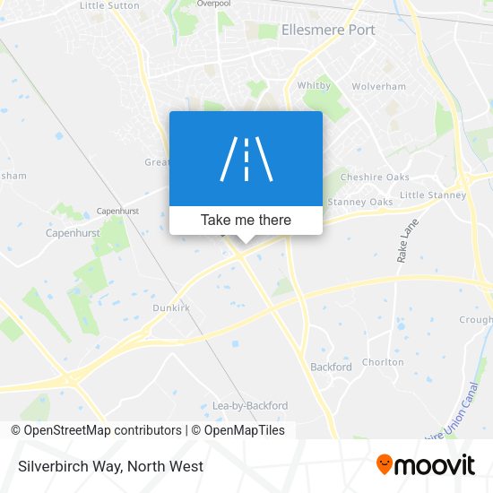 Silverbirch Way map