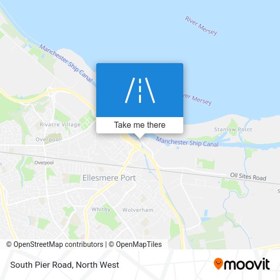 South Pier Road map