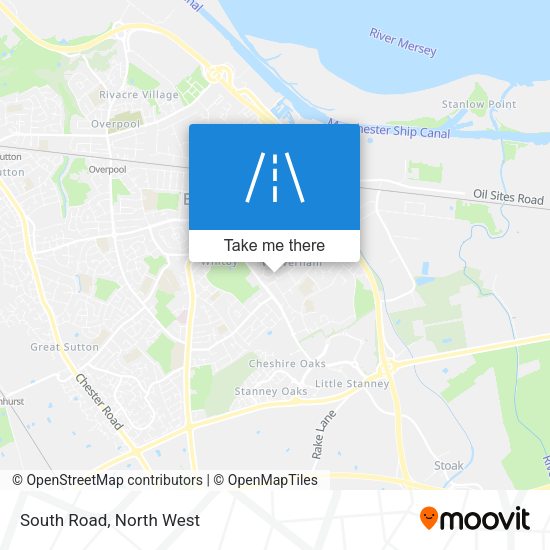 South Road map