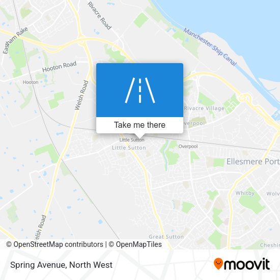 Spring Avenue map