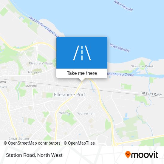 Station Road map