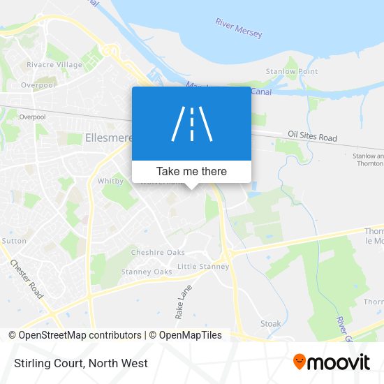 Stirling Court map