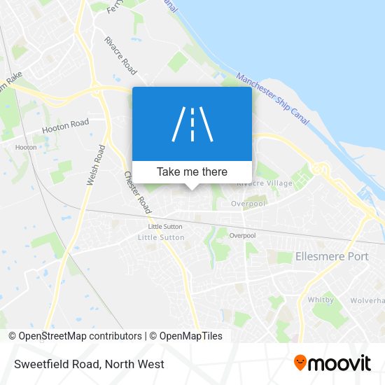 Sweetfield Road map