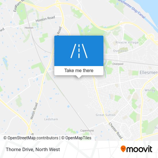 Thorne Drive map