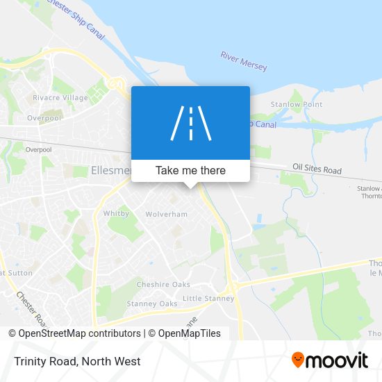 Trinity Road map