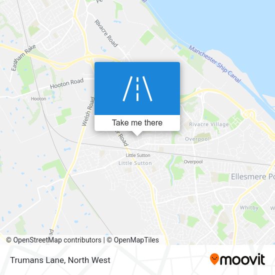 Trumans Lane map