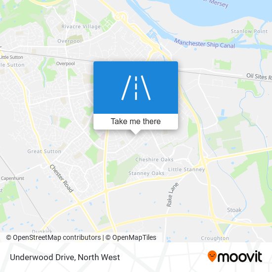 Underwood Drive map