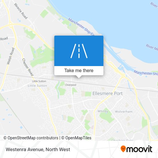 Westenra Avenue map