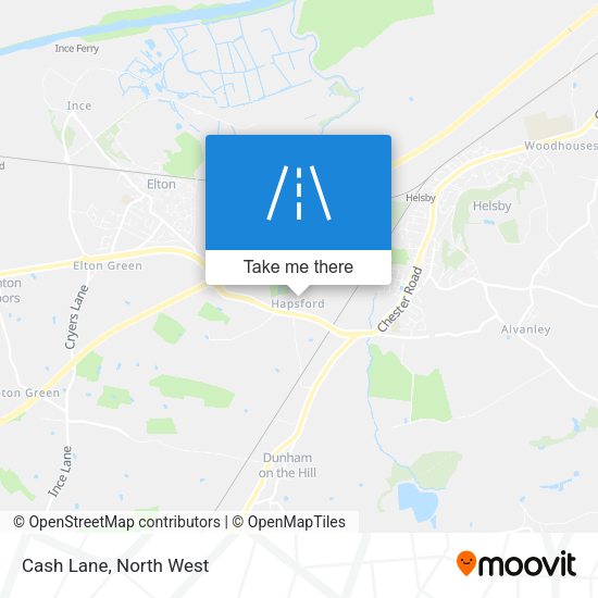 Cash Lane map