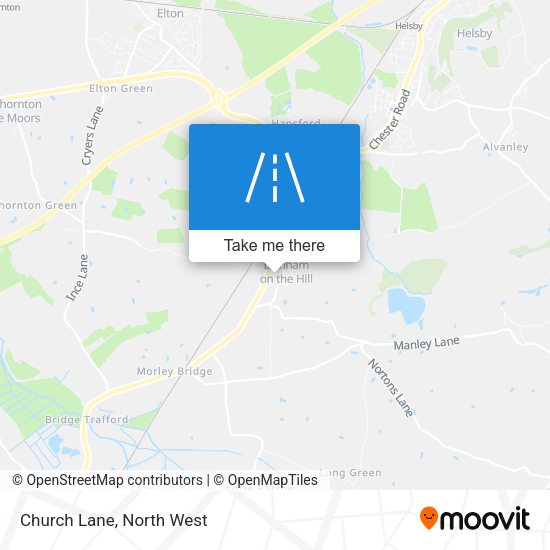 Church Lane map