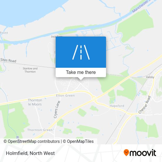 Holmfield map