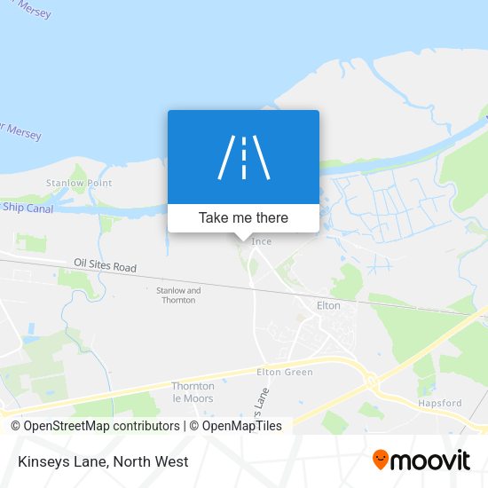 Kinseys Lane map
