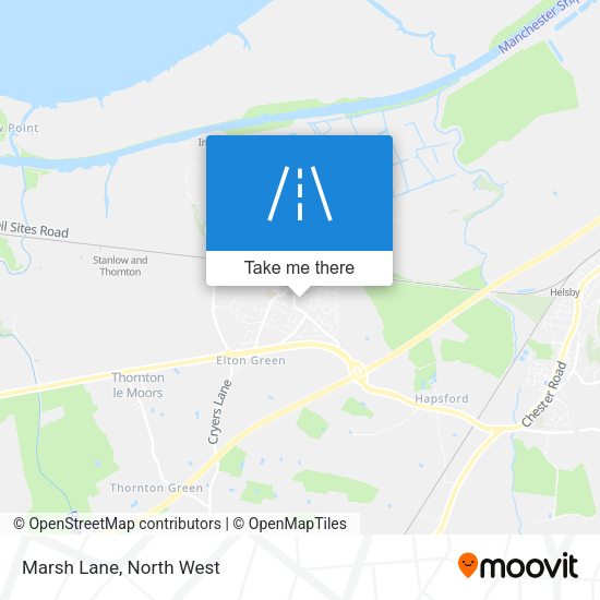 Marsh Lane map