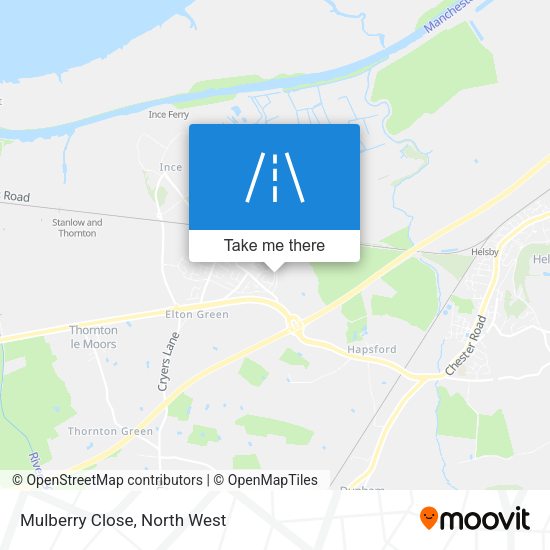 Mulberry Close map