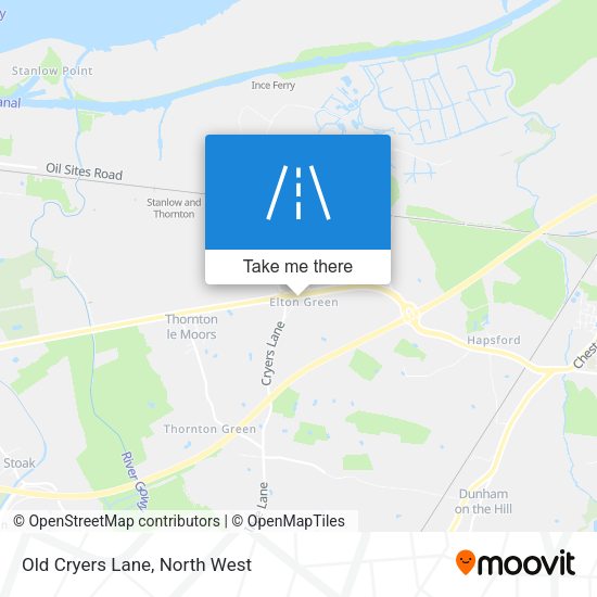 Old Cryers Lane map