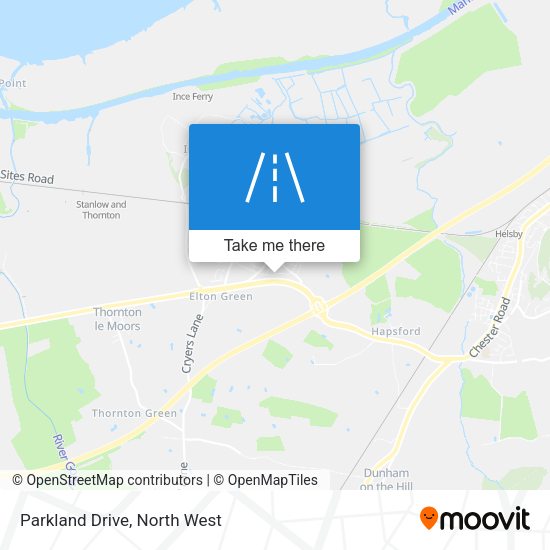 Parkland Drive map
