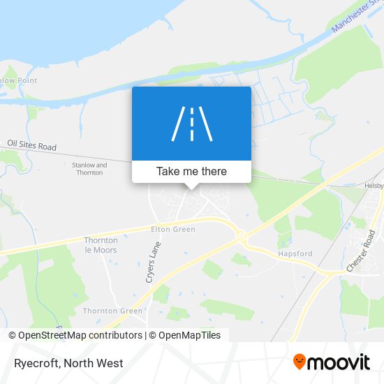 Ryecroft map