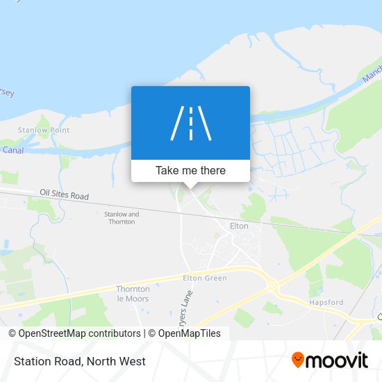 Station Road map