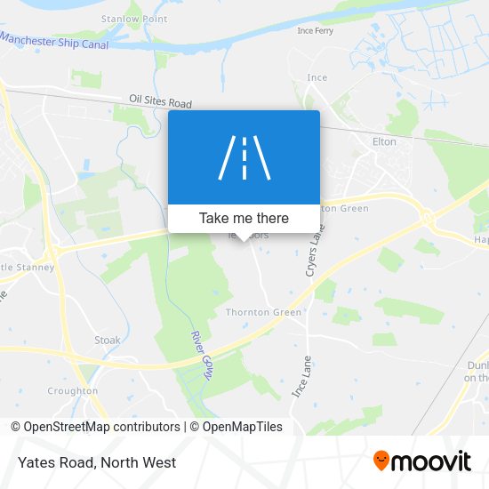 Yates Road map