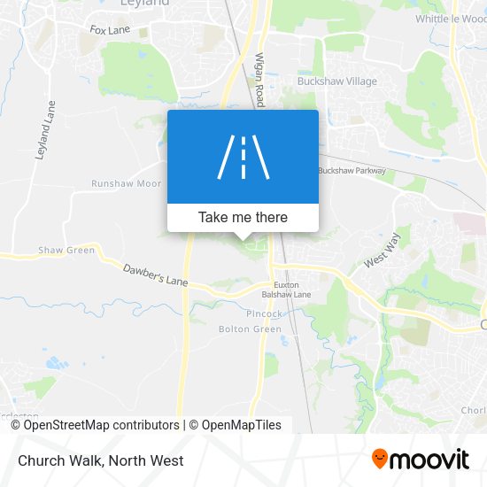Church Walk map
