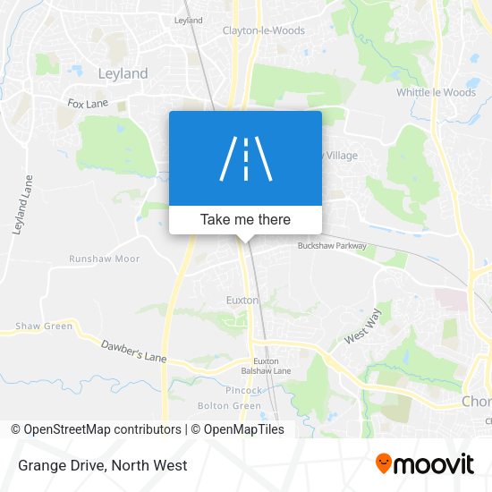 Grange Drive map