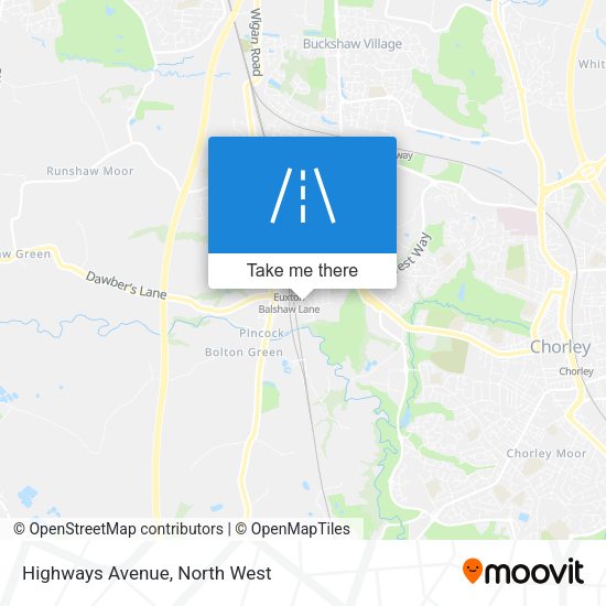 Highways Avenue map