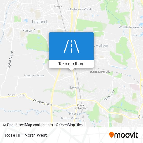 Rose Hill map