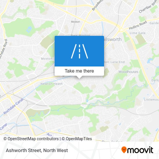 Ashworth Street map