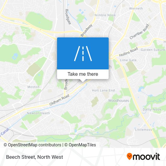 Beech Street map