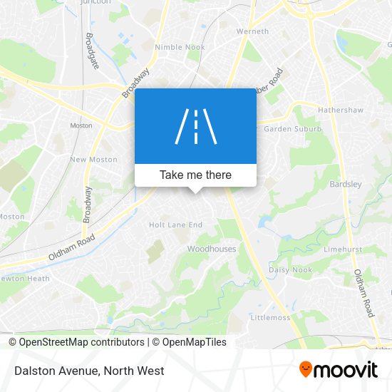 Dalston Avenue map
