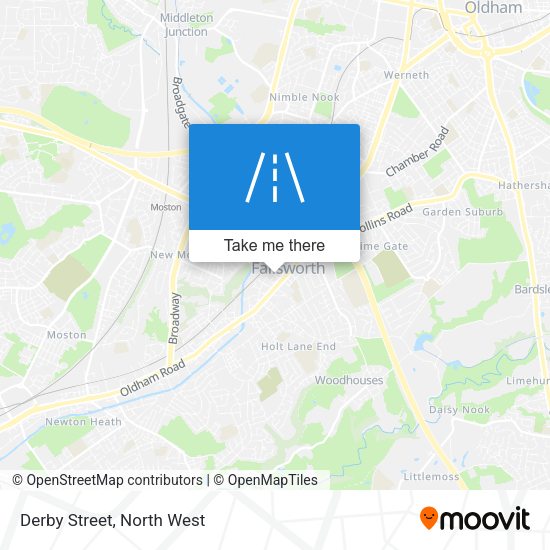 Derby Street map