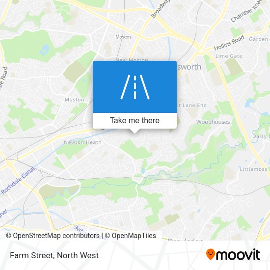 Farm Street map