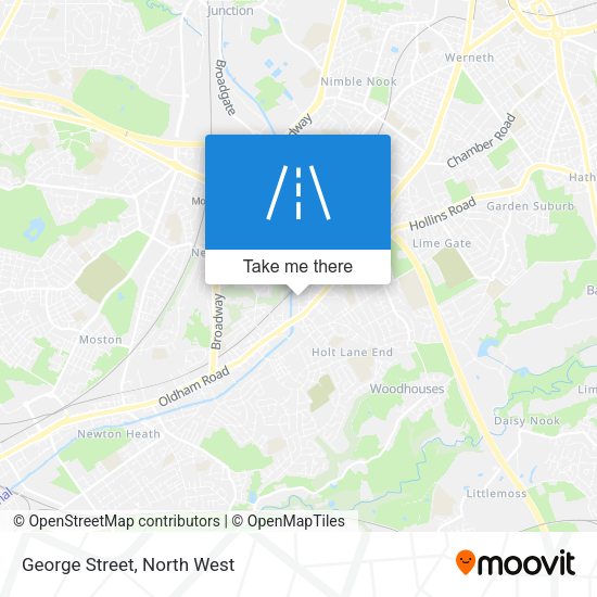 George Street map