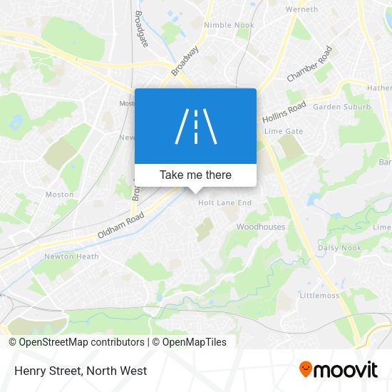 Henry Street map