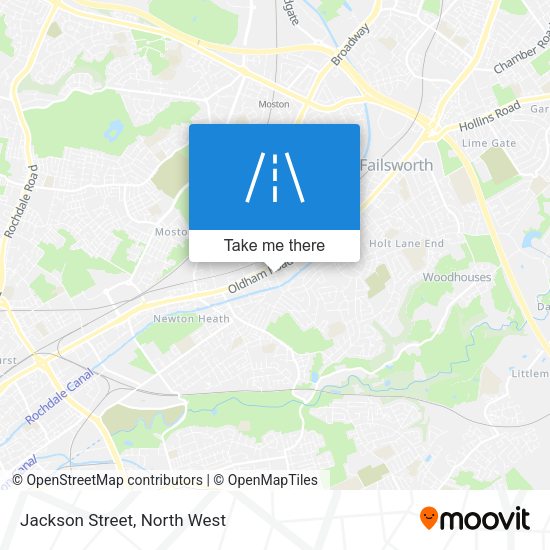 Jackson Street map