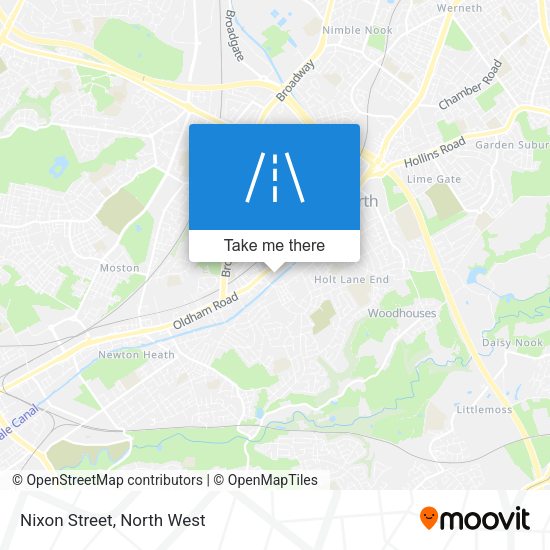 Nixon Street map