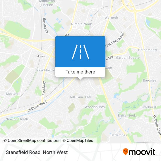 Stansfield Road map